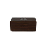 Walnut Wireless Phone Charger/Digital Clock