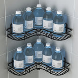 NoDrill Corner Shower Caddy SpaceSaving Shampoo Holder