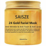 24K Gold Collagen Facial Face Mask(6.7oz) + Gold Serum(1oz) Moisture