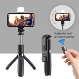 Compatible with Apple, Bluetooth Selfie Stick Tripod