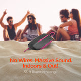 HyperGear Wave Water Resistant Wireless Speaker (WATER-PRNT)