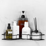 Triangle Wall Mounted Shower Caddy Rack for Easy Storage