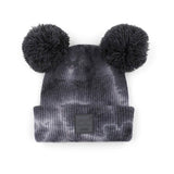 CC Baby and Kids Pom Pom Tie-Dye Beanies Hats