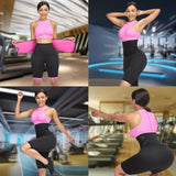 2 in 1 Waist Trainer and Hot Neoprene Sauna Sweat Pant Slimming Body