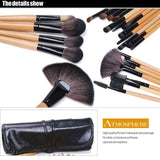 24 pcs Makeup Brush Sets Professional Cosmetics Brushes Eyebrow Powder