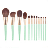 12pcs Poppies Makeup Brushes Set Beginner Foundation Eye Shadow Loose