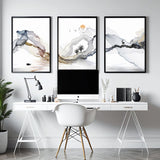 Home office wall decor | set of 3 framed wall art