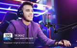 USB Gaming Microphone Kit for PC,PS4/5 Condenser Cardioid Mic Set with