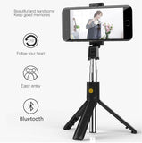 New 3 in 1 Wireless Bluetooth Selfie Stick for iphone/Android/Huawei